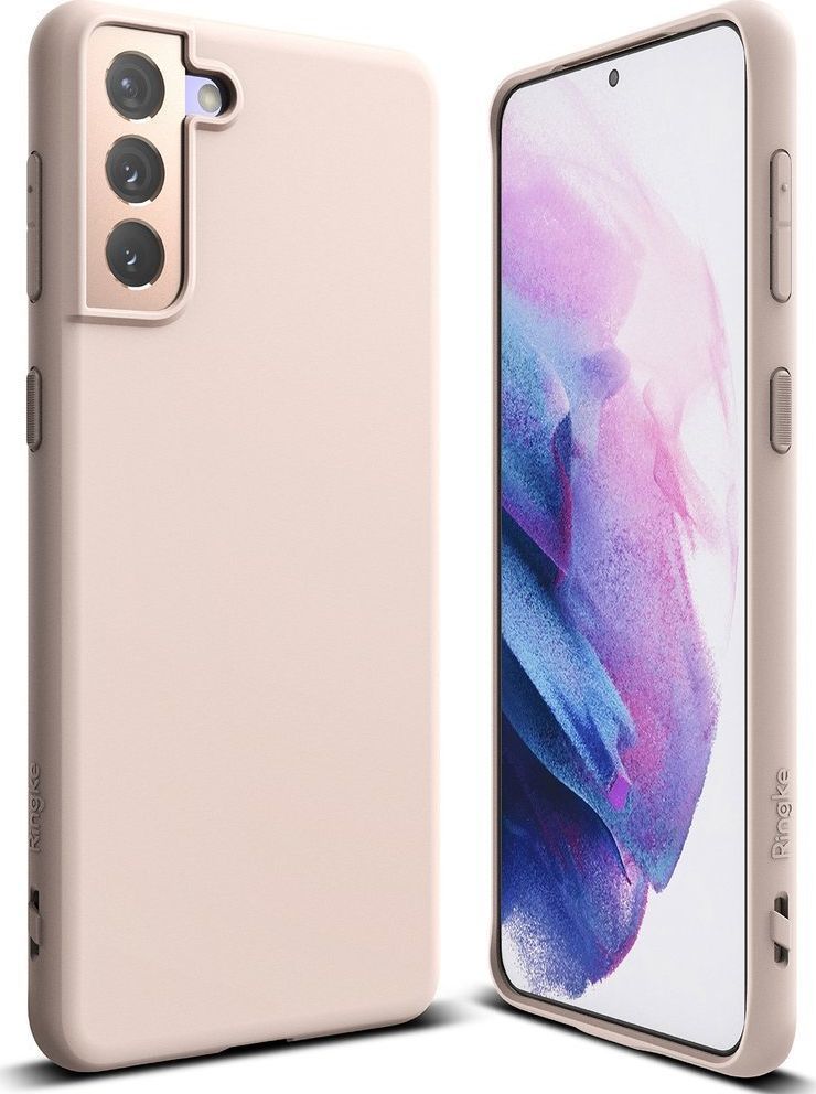 Ringke Ringke Air S ultracienkie żelowe etui pokrowiec Samsung Galaxy S21+ 5G (S21 Plus 5G) różowy (ADSG0032) 1