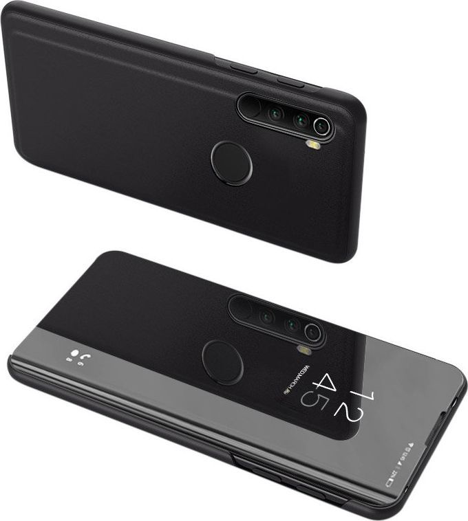 Hurtel Clear View Case futerał etui z klapką Samsung Galaxy A11 / M11 czarny 1