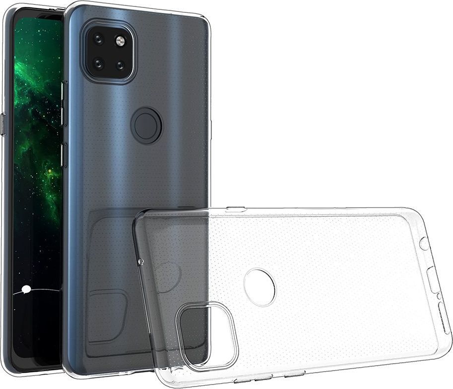 Hurtel Żelowy pokrowiec etui Ultra Clear 0.5mm Motorola Moto G 5G przezroczysty 1