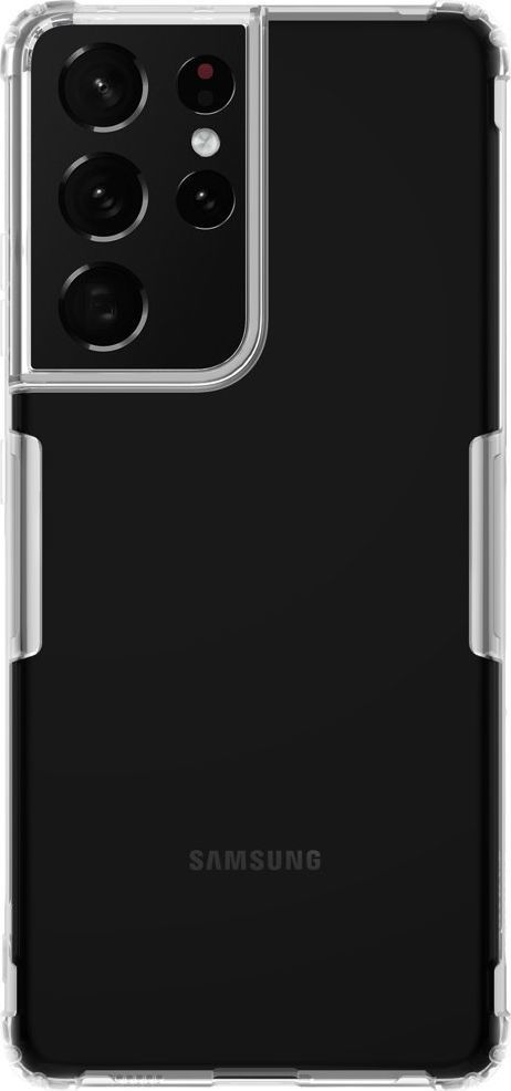Nillkin Nillkin Nature żelowe etui pokrowiec ultra slim Samsung Galaxy S21 Ultra 5G przezroczysty 1