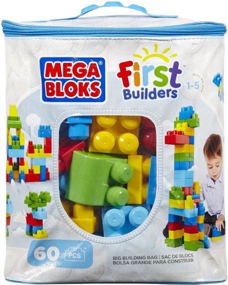 Mega Bloks First Builders - Torba Niebieska (DCH55) 1