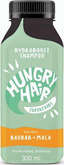 Hungry Hair Hydroboost Shampoo nawilżający szampon do włosów Baobab Matcha 300ml 1