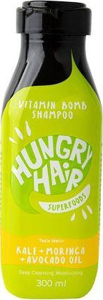 Hungry Hair Vitamin Bomb Shampoo oczyszczający szampon do włosów Jarmuż Olej Avokado 300ml 1