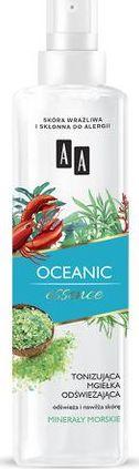 AA Oceanic Essence tonizująca mgiełka odświeżająca odświeża i nawilża skórę minerały morskie 250ml 1