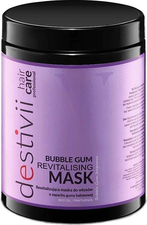 Destivii DESTIVII_Revitalising Mask rewitalizująca maska do włosów Bubble Gum 1000ml 1