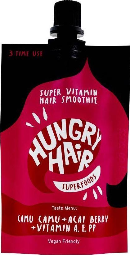 Hungry Hair HUNGRY HAIR_Super Vitamin Hair Smoothie witaminowa maska do włosów Jagody Acai Witamina 50ml 1
