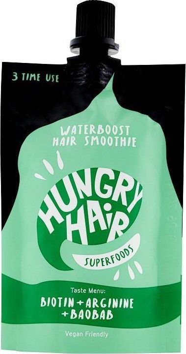 Hungry Hair HUNGRY HAIR_Waterboost Hair Smoothie nawilżająca maska do włosów Biotyna Baobab 50ml 1