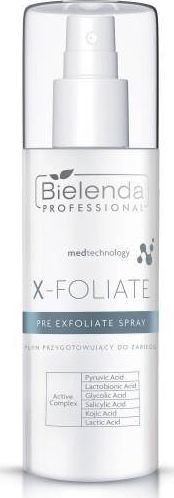 Bielenda X-Foliate Pre Exfoliate Spray płyn przygotowujący do zabiegu 150ml 1