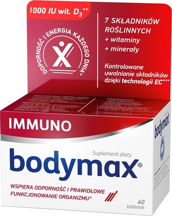 Bodymax Immuno witaminy i minerały suplement diety 60 tabtelek 1