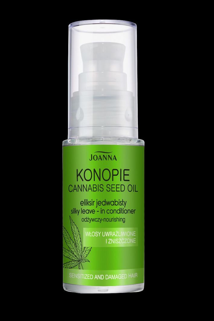 Joanna Konopie eliksir jedwabisty włosy uwrażliwione i zniszczone 30ml 1