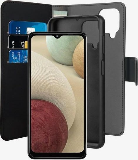 Puro Puro Wallet Detachable Samsung A12 A125 2w1 czarne/black SGA12BOOKC3BLK 1
