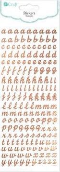 Dalprint Naklejki DPCRAFT Alfabet 168szt. Dalprint 1
