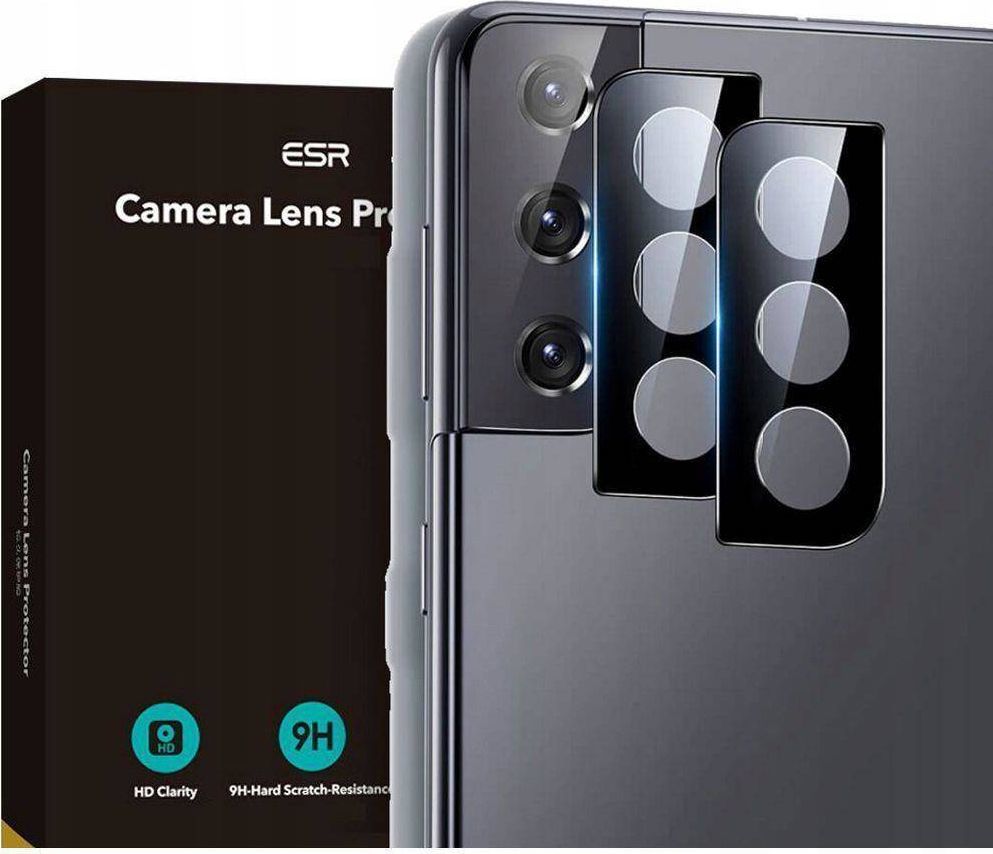 ESR SZKŁO HARTOWANE ESR CAMERA LENS 2-PACK GALAXY S21 1