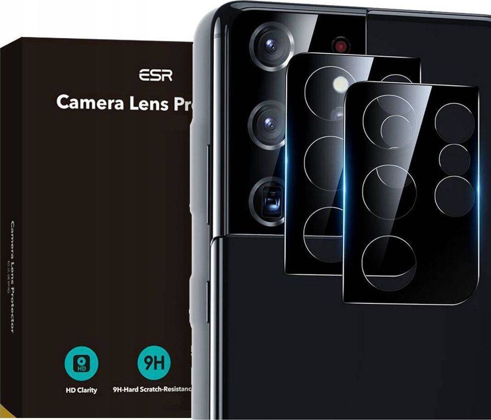 ESR SZKŁO HARTOWANE ESR CAMERA LENS 2-PACK GALAXY S21 ULTRA 1