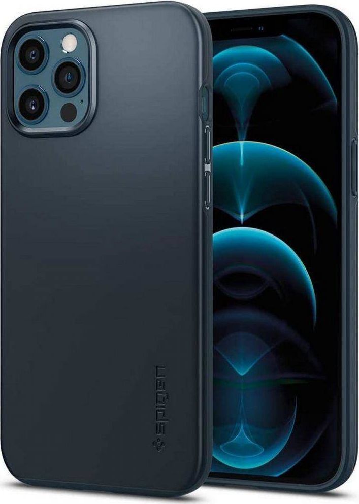 Spigen SPIGEN THIN FIT IPHONE 12 PRO MAX METAL SLATE 1