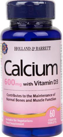 Holland & Barrett Holland & Barrett - Wapń & Witamina D, 60 tabletek 1
