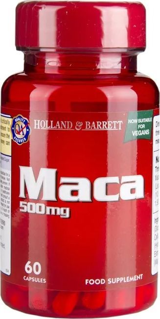 Holland & Barrett Holland & Barrett - Maca, 500mg, 60 kapsułek 1