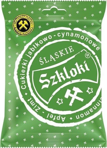 VISA BELL Cukierki Śląskie Szkloki jabłko - cynamon 80 g - Visa Bell 1