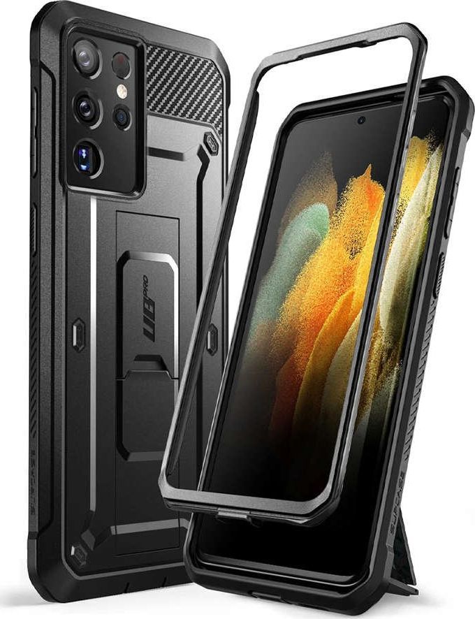 Supcase Etui pancerne Supcase Unicorn Beetle Pro do Samsung Galaxy S21 Ultra Black 1