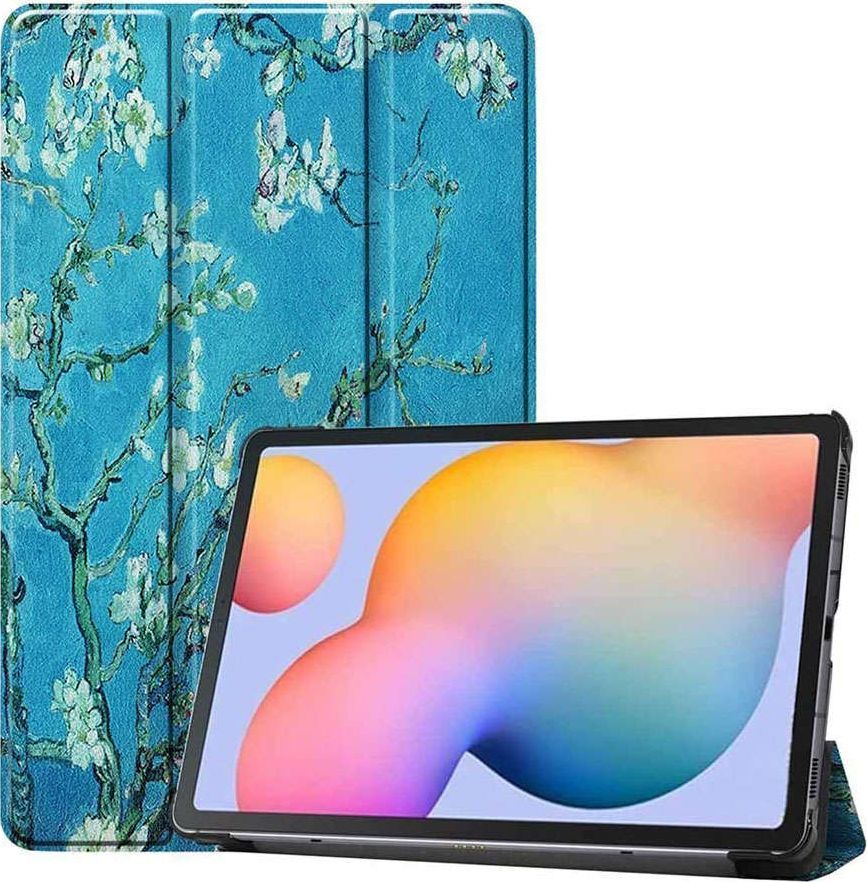 Etui na tablet Alogy Book Cover Galaxy Tab S6 Lite 10.4 P610/ P615 Migdałowiec 1