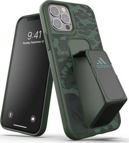 Adidas Adidas SP Grip Case Leopard iPhone 12/ 12 Pro green/zielony 43720 1