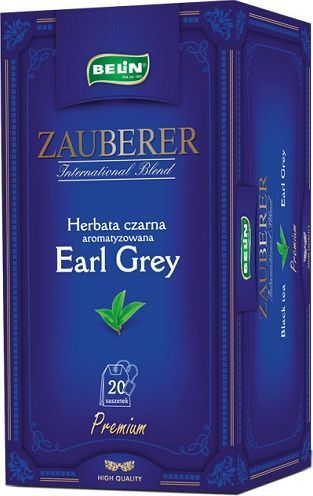 Big Active BELiN Herbata czarna Earl Grey Zauberer kopertowana - 4szt 1