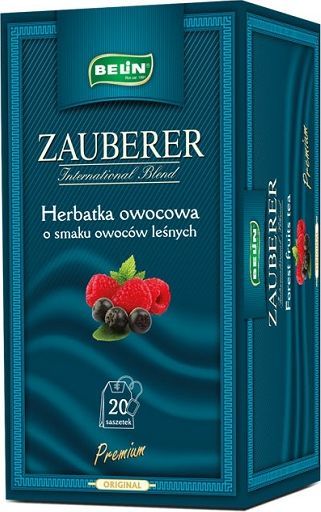 Big Active BELiN Herbata owocowa o smaku owoców leśnych Zauberer kopertowana - 4szt 1