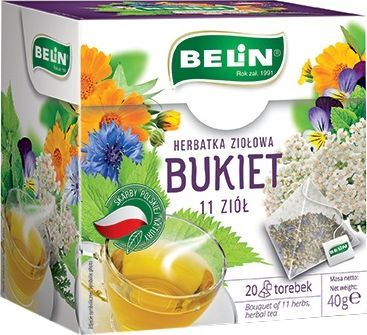 Big Active BELiN Herbata ziołowa mix 11 ziół piramidki - 4szt 1