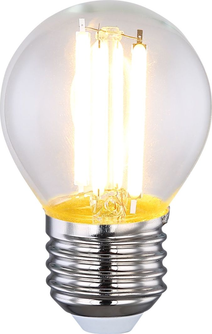 Globo Transparentna żarówka E27 LED ciepła 6W Globo 10582G 1