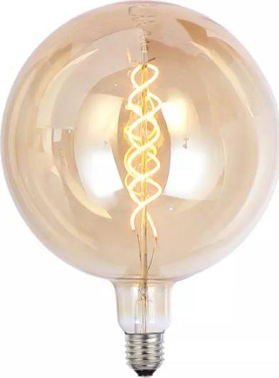 Globo Bursztynowa żarówka E27 LED ciepła 6W Globo 11493 1