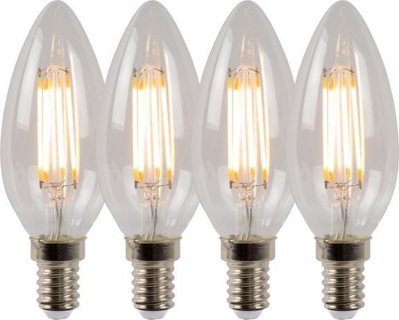 Lucide Transparentna żarówka E14 LED ciepła 4W Lucide 49023/14/60 1