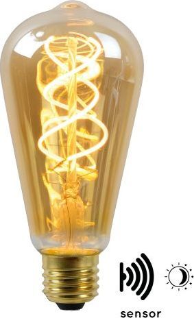 Lucide Bursztynowa żarówka E27 LED ciepła 4W Lucide 49034/04/62 1