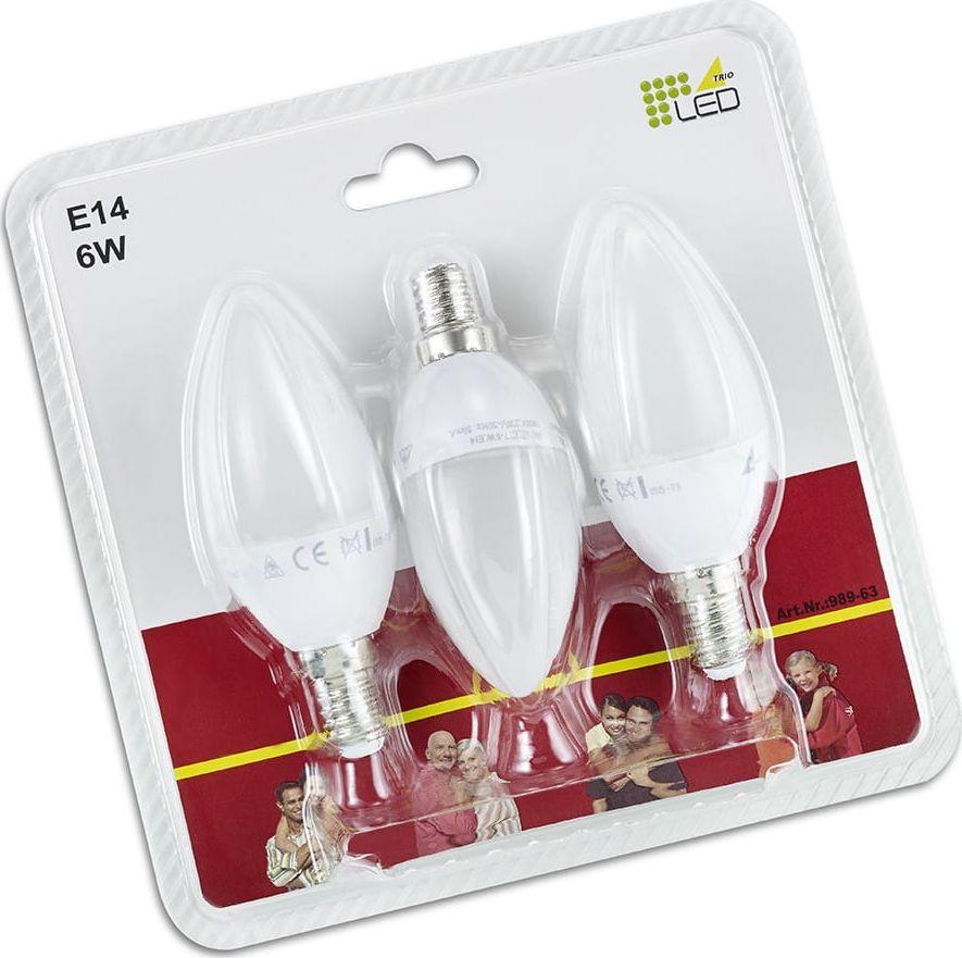Trio Mleczna żarówka E14 ledowa ciepła 4W Trio 989-43 1