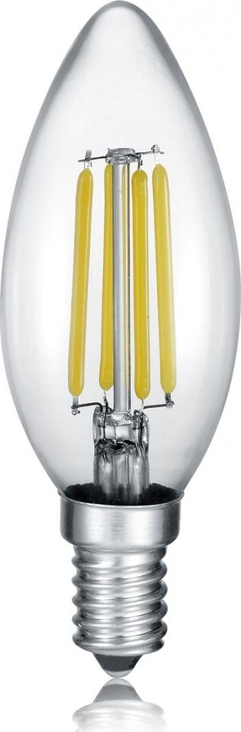 Trio Transparentna żarówka E14 LED ciepła 4W Trio 989-4470 1