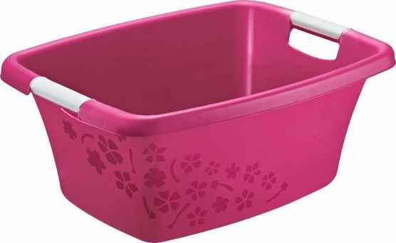 Rotho Miska do magla 25 L FLOWERS jasny róż 1