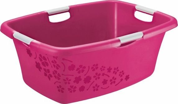 Rotho Miska do magla 50 L FLOWERS jasny róż 1