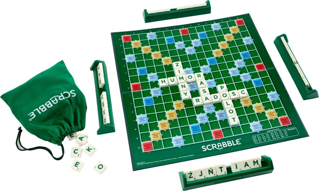 Mattel Scrabble Original (Y9616) - Morele.net