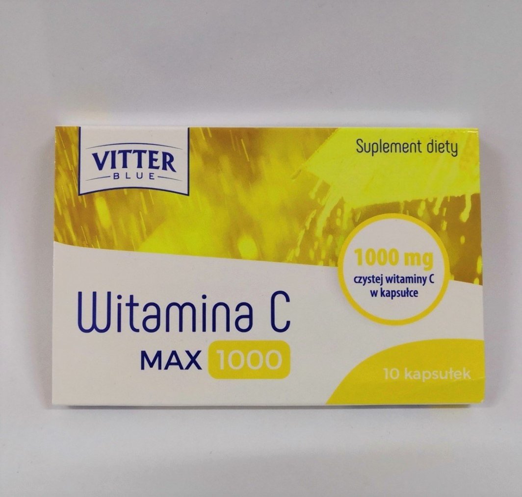 Diagnosis Witamina C Max, 1000, 10 kapsułek - Długi termin ważności! 1