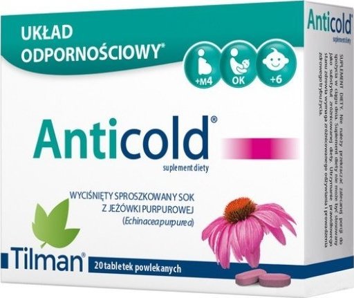 Qpharma Qpharma, Anticold, 20 tabletek - Długi termin ważności! 1