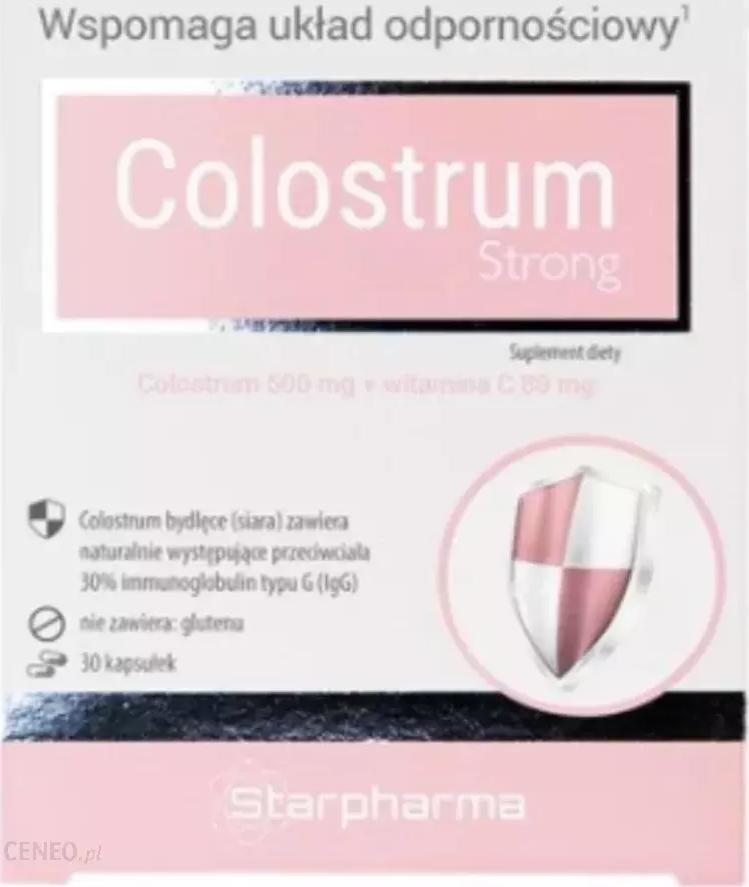 STARPHARMA Colostrum Strong, 30 kapsułek - Długi termin ważności! 1