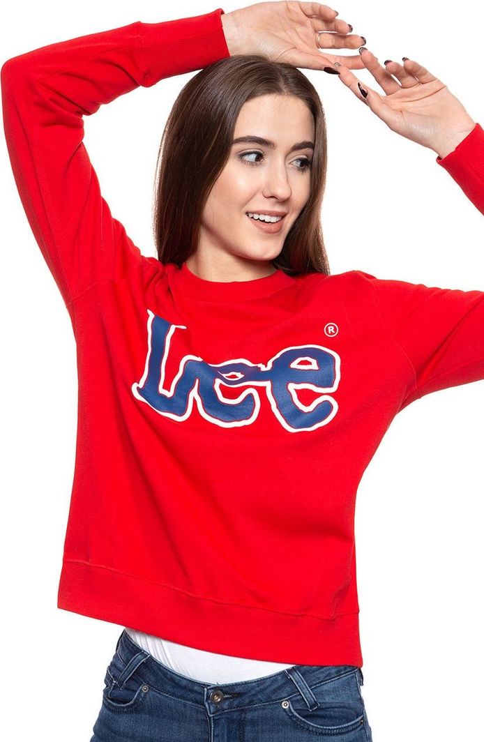 Lee LEE LOGO SWS BRIGHT RED L53YRXEF XS 1