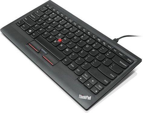 Klawiatura Lenovo ThinkPad Compact USB Przewodowa Czarna Nordic (0B47217) 1