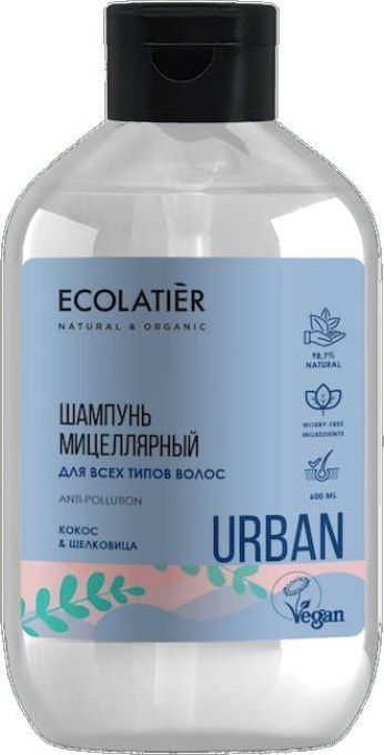 Ecolatier ECLU szampon micelarny do wszystkich rodz. wł., 600ml 1