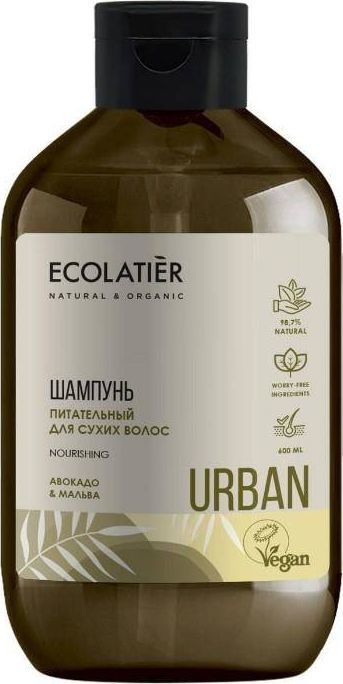 Ecolatier ECLU szamp. do wł. cienkich Proteiny i Aloes, 600ml 1