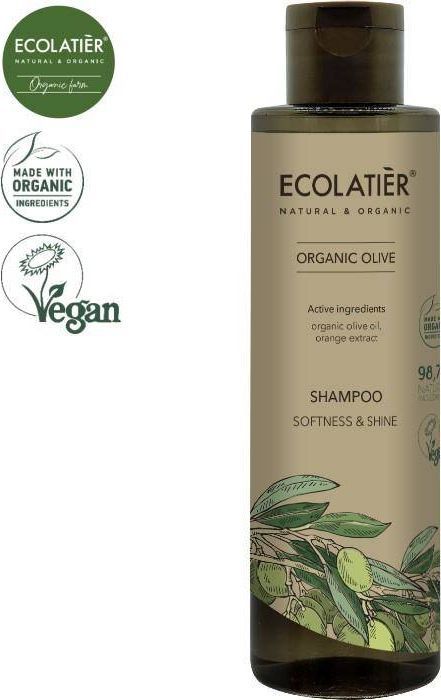 Ecolatier ECL ORGANIC szampon do włosów Olive, 250 ml 1
