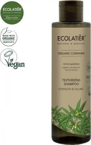 Ecolatier ECL ORGANIC szampon do włosów Cannabis, 250 ml 1