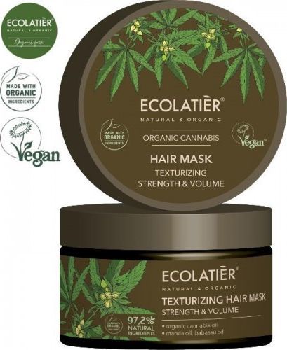 Ecolatier ECL ORGANIC maska do wł. Cannabis, 250 ml 1