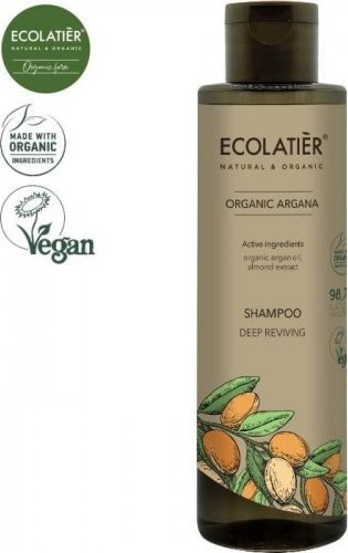 Ecolatier ECL ORGANIC Szampon do włosów Argana, 250 ml 1