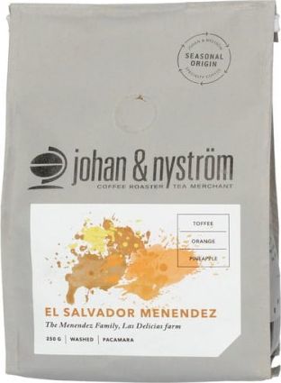Kawa ziarnista Johan & Nyström El Salvador Menendez 250 g 1