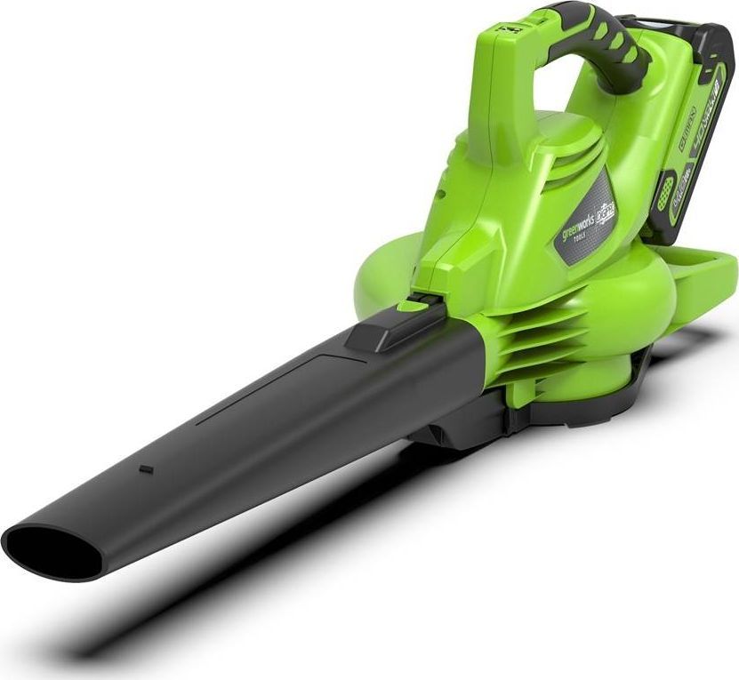 Greenworks Odkurzacz do liści GD40BV (GR24227UB) + akumulator 4 Ah 1